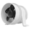 Attwood Turbo 4000 Series II Water-Resistant, In-Line Blower - 12V - White 1749-4 - alternate 2